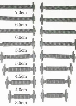 Шнурки ленивые без завязывания красные для обуви. 16шт силиконовые шнурки эластичные для кроссовок2 фото