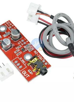 Микрофонный усилитель max9812. звуковая плата. dc 3-12v. усилитель