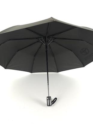Чоловіча автомобільна парасолька напівавтомат з принтом toyota, антишторм4 фото