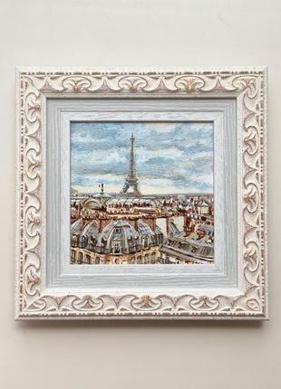 Картина «париж в хмарах»2 фото