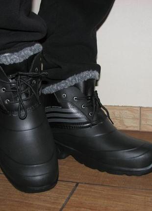 Чоловічі зимові черевики кросівки дутики сноубутсы ева пінка 43..