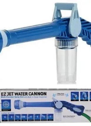 Насадка на шланг водомет ez jet water cannon для мойки авто, полива растений1 фото