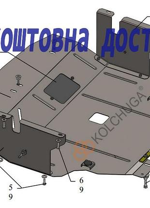Защита двигателя nissan primastar (2001-2014)(защита двигателя ниссан примастар) кольчуга