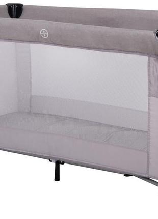 Манеж-ліжечко freeon bedside travel cot grey (39968)