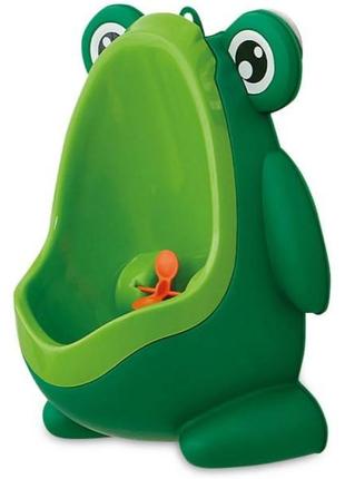 Горщик для хлопчика freeon happy frog, green, колір зелений (3...