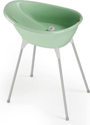 Ванночка дитяча анатомічна ok baby bella, колір зелений (39231...7 фото