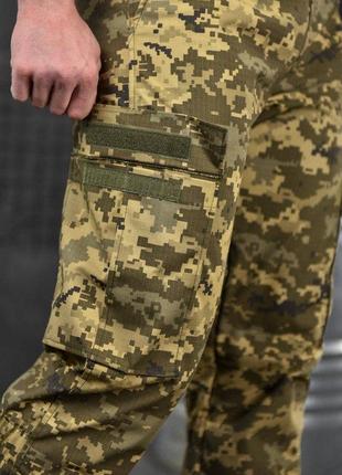 Чоловічі тактичні штани зсу піксель військові штани з кишенями...9 фото