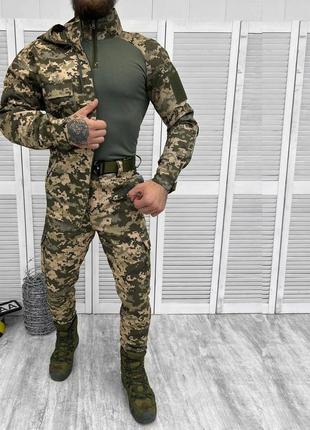 Військова форма зсу тактичний костюм трійка піксель сорочка уб...1 фото