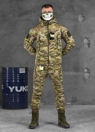 Військова форма зсу мультикам весняний тактичний костюм куртка...3 фото