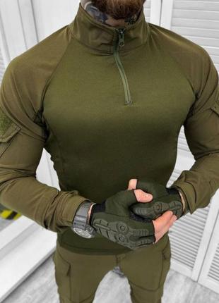 Військова форма зсу тактичний костюм олива сорочка убакс та шт...5 фото