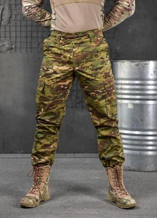 Чоловічі тактичні штани зсу мультикам військові штани з кишеня...6 фото
