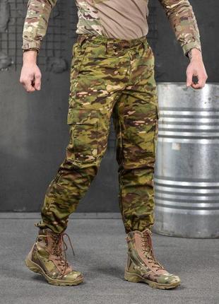 Чоловічі тактичні штани зсу мультикам військові штани з кишеня...7 фото