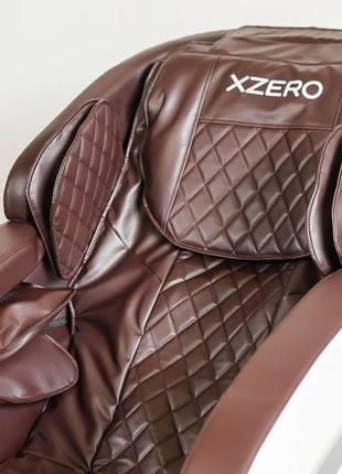 Массажное кресло xzero x11 sl white&brown5 фото