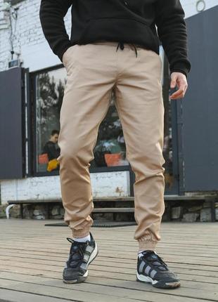 Чоловічі штани карго intruder штани карго з кишенями на манжет...2 фото