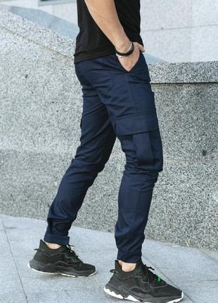 Чоловічі штани карго intruder baza коттонові штани карго з киш...3 фото