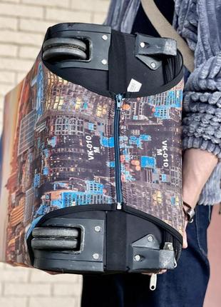 Чохол для валізи дайвінг з принтом empire state building nyc2 фото