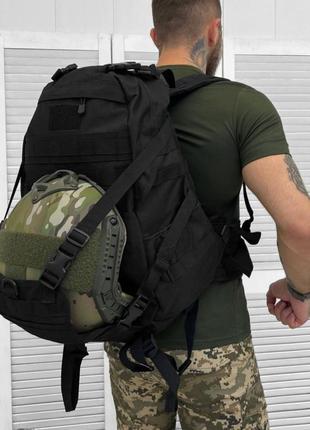 Чоловічий тактичний військовий рюкзак армійський з тримачем дл...