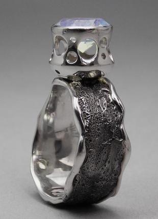 Серебряное кольцо с опалом.2 фото