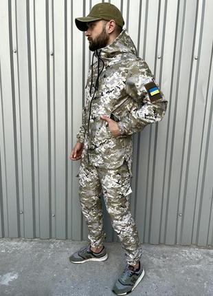 Чоловічий тактичний костюм літній військовий, комплект куртка ...4 фото
