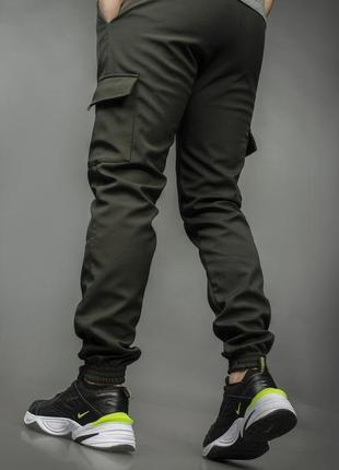 Чоловічі тактичні штани softshell теплі військові штани на флі...3 фото
