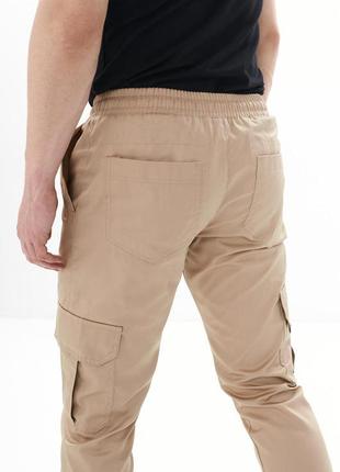 Чоловічі штани карго intruder baza коттонові штани карго з киш...7 фото