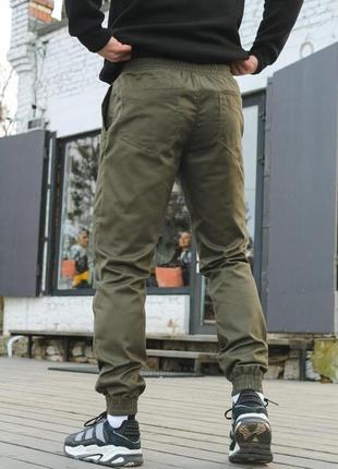 Чоловічі штани карго intruder штани карго з кишенями на манжет...3 фото