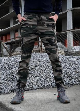 Чоловічі тактичні штани зсу військові штани з кишенями та з ма...2 фото