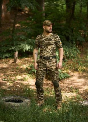 Чоловічий тактичний костюм літній військовий, комплект футболк...2 фото