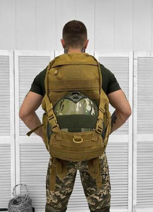 Чоловічий тактичний військовий рюкзак армійський з тримачем дл...7 фото