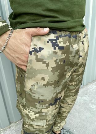 Тактичні штани зсу літні, військові штани карго з кишенями та ...3 фото