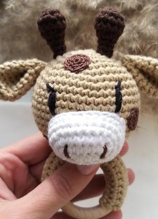 Жираф брязкальце на кільці 6