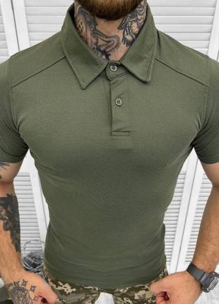 Тактична футболка зсу поло для військовослужбовців, футболка п...