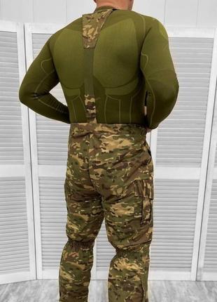 Зимова військова форма зсу, військовий костюм все теплий зелен...3 фото