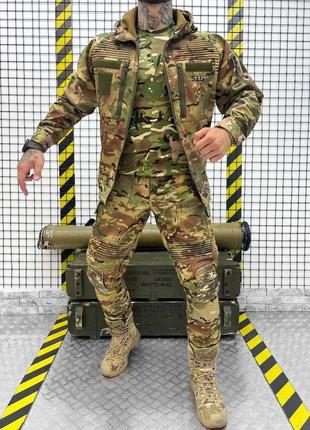 Військова форма зсу тактичний костюм мультикам 5.11 softshell ...3 фото