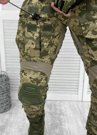 Військова форма зсу тактичний костюм сорочка убакс з налокітни...4 фото