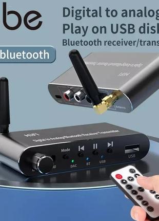 Bluetooth-приймач/передавач. конвертер цап аудіоадаптер, aux, rca