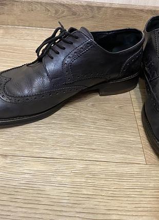 Туфлі осінь шкіра