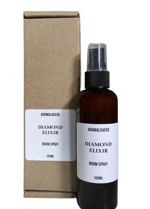 Рум спрей для дома aromalovers diamond elixir 100мл2 фото