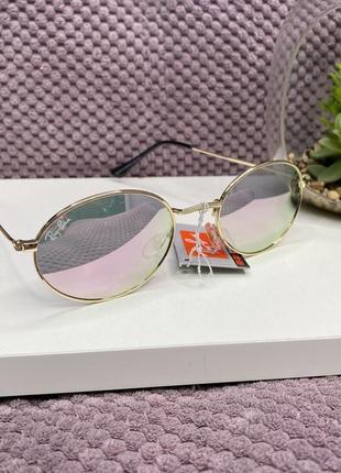 Модні жіночі брендові сонцезахисні окуляри в металевій оправі ...3 фото
