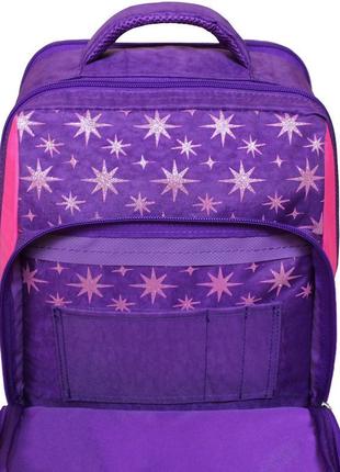 Рюкзак шкільний для 1 класу, рюкзак для дівчаток 1-3 класів фі...4 фото