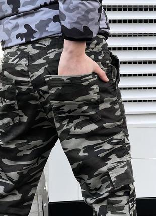 Чоловічі тактичні штани зсу військові штани з кишенями та з ма...7 фото
