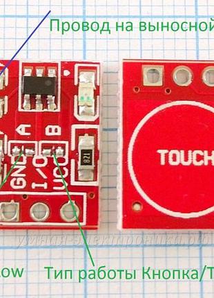 Сенсорна кнопка ttp223