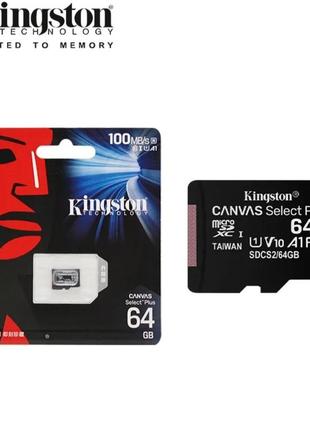 Картка пам'яті kingston 64 gb