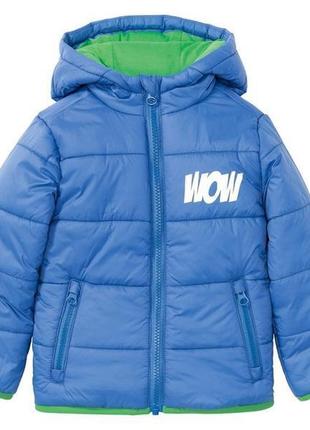 Куртка для хлопчика lupilu ultralight демисезонна синій