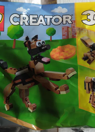 Конструктор lego creator 30578 3в1 німецька вівчарка