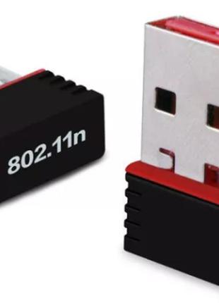 Usb 2.0 wi-fi адаптер mt7601 150мбит/с 2.4 ghz беспроводная сетевая