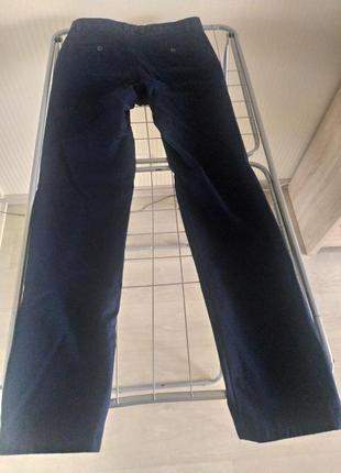 Чоловічі брюки темно сині2 фото