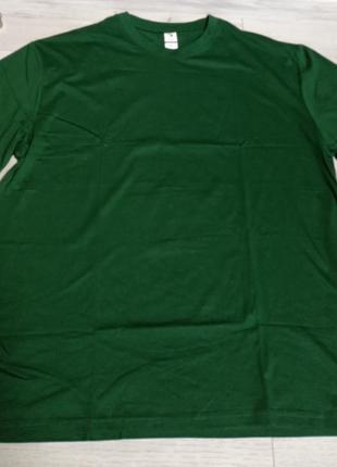 Чоловіча футболка угорщина гло-сторі 100% бавовна 60-70 розміри супербатал зелена