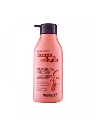 Кондиціонер для відновлення волосся luxliss repairing hair car...