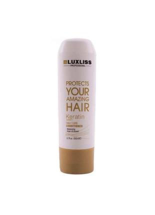 Кондиціонер для волосся luxliss keratin smoothing daily condit...